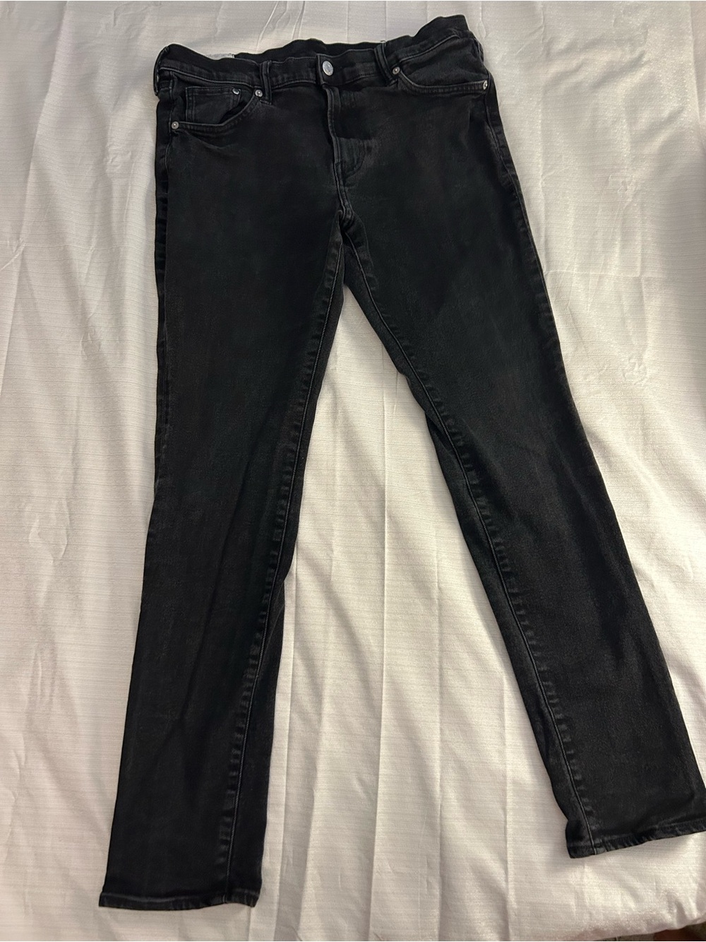 H&M Men’s Black Skinny Jeans - Slim Fit